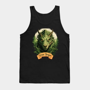 Green Dragon Tank Top